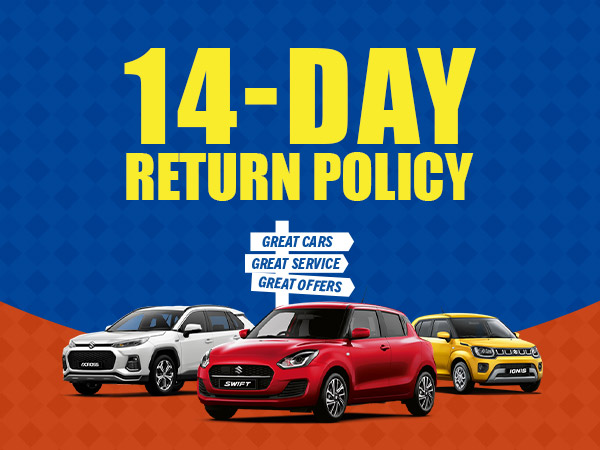 14 day return policy