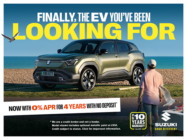 E-Vitara Offer Banner
