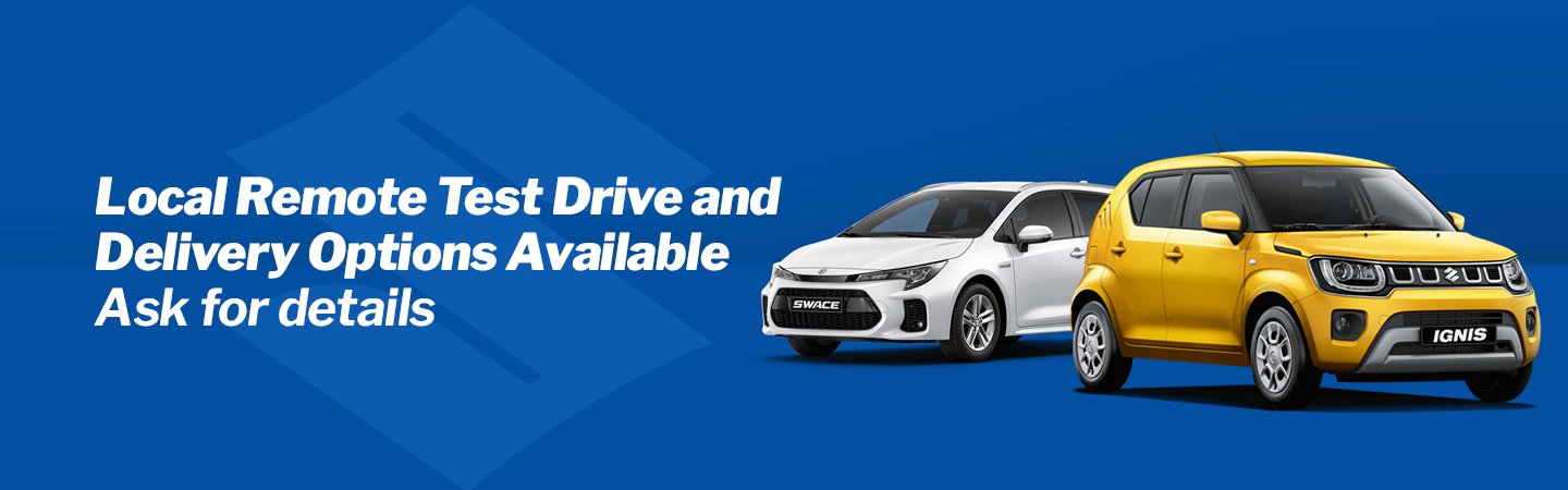 Test Drive and Delivery Options Available