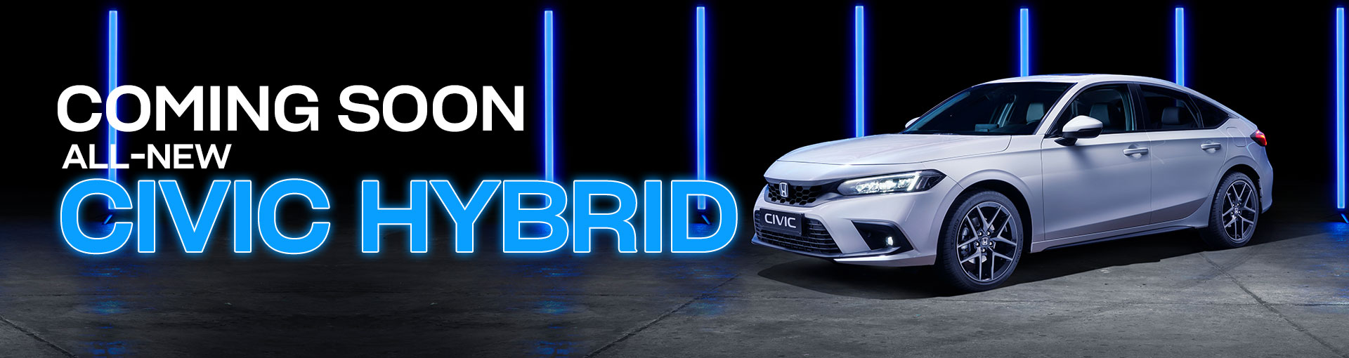 New Civic coming soon page