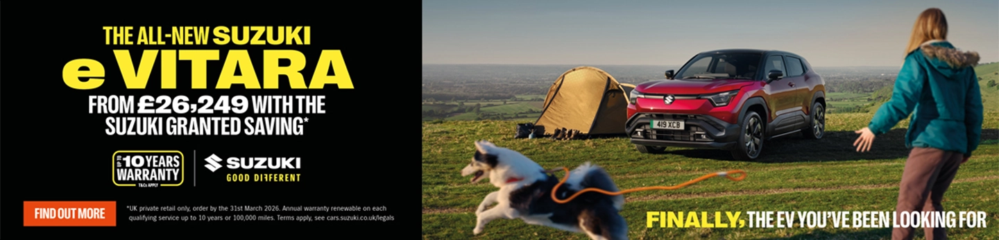 E-Vitara Offer Banner