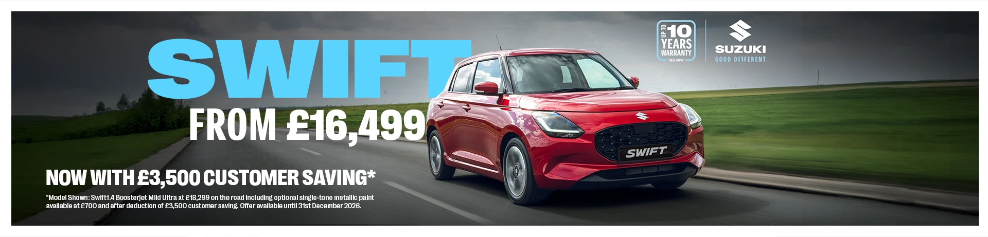New Swift Hybrid Offer